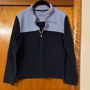 Vineyard Vines Light Gray and Navy Shep Shirt